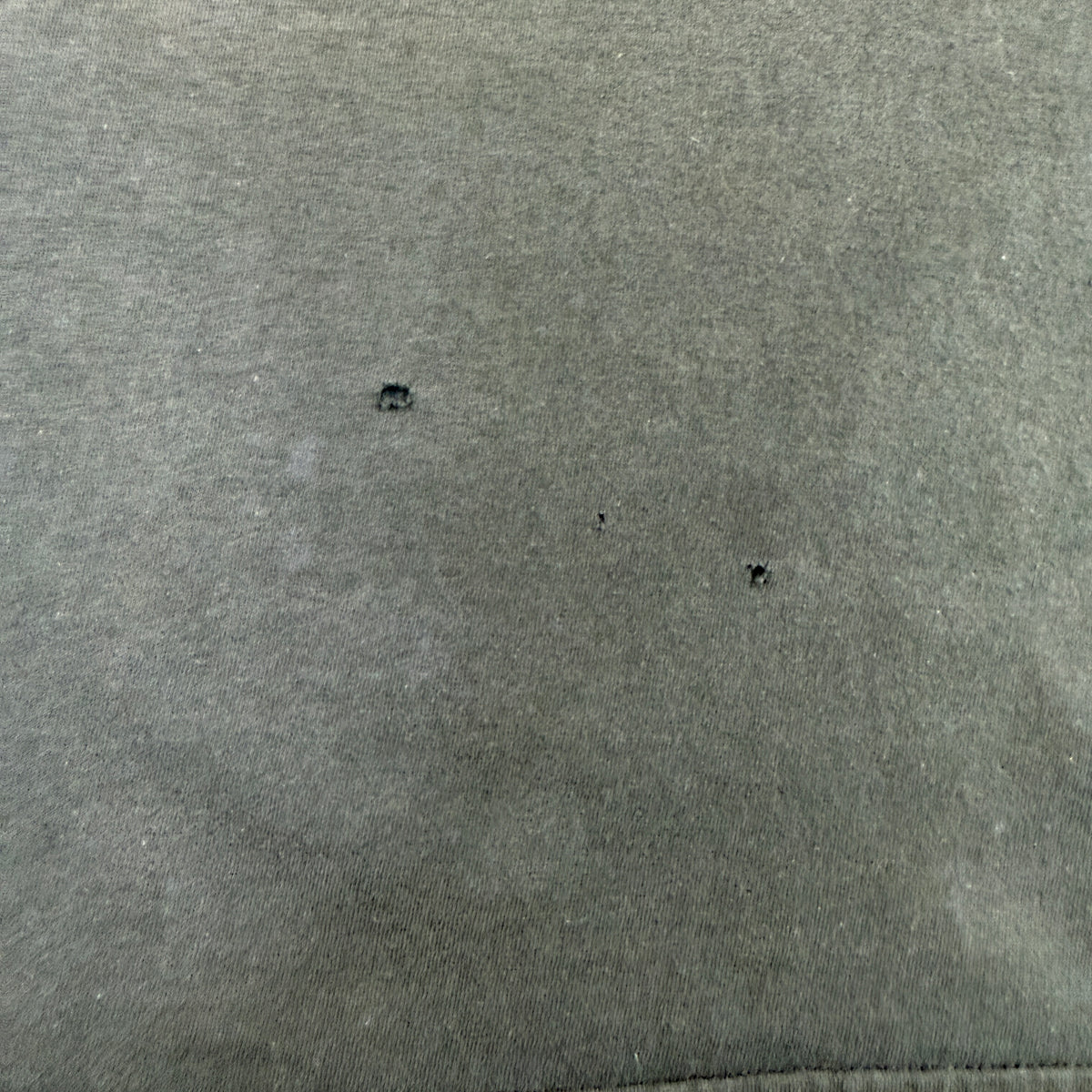 同Tシャツ ピンホール箇所