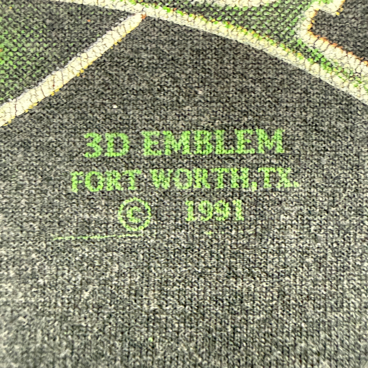 90's Harley-Davidson 3D Emblem LIVE TO RIDE / RIDE TO LIVE イーグル ブラック Tシャツ XL プリント下の 3D EMBLEM / FORT WORTH,TX / © 1991 表記 超寄り