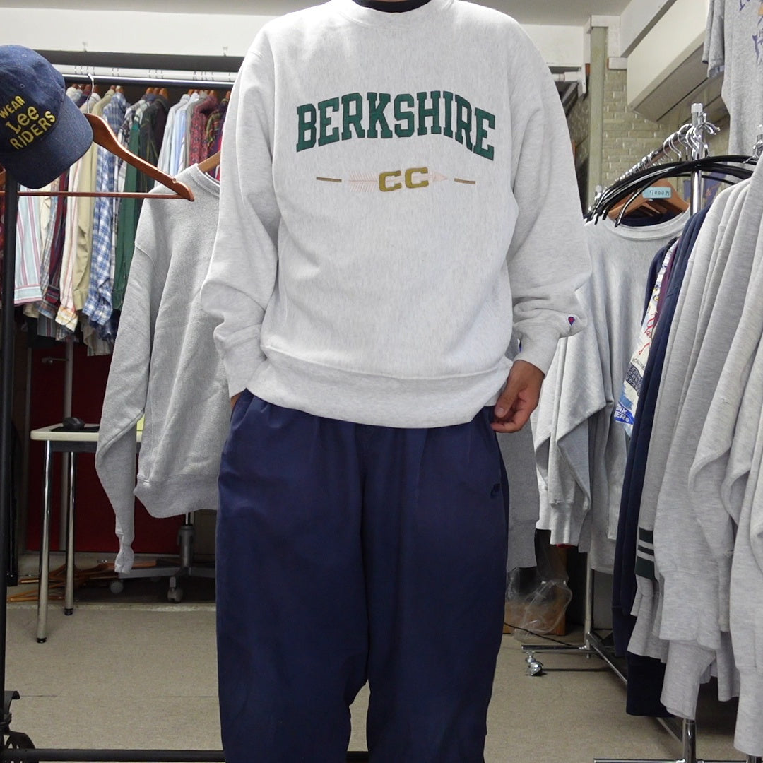 BERKSHIRE CC グレー スウェット M 着用 店主172cm