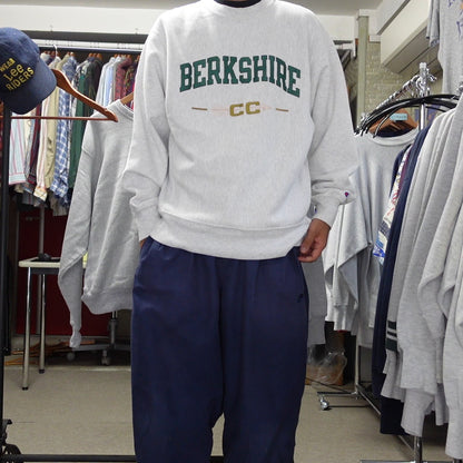 BERKSHIRE CC グレー スウェット M 着用 店主172cm