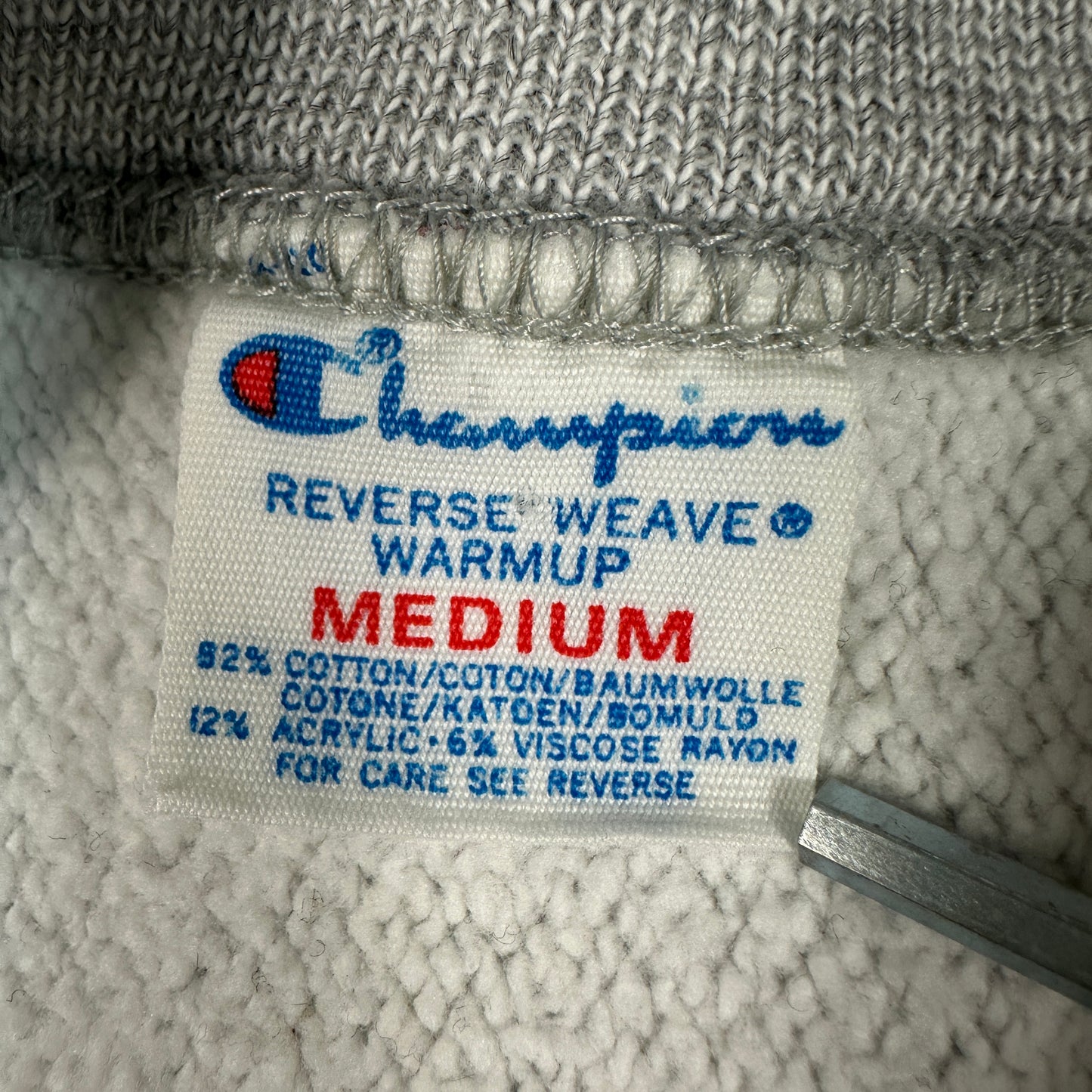 80s REVERSEWEAVE USMA リバースウィーブ プリントタグ最初期