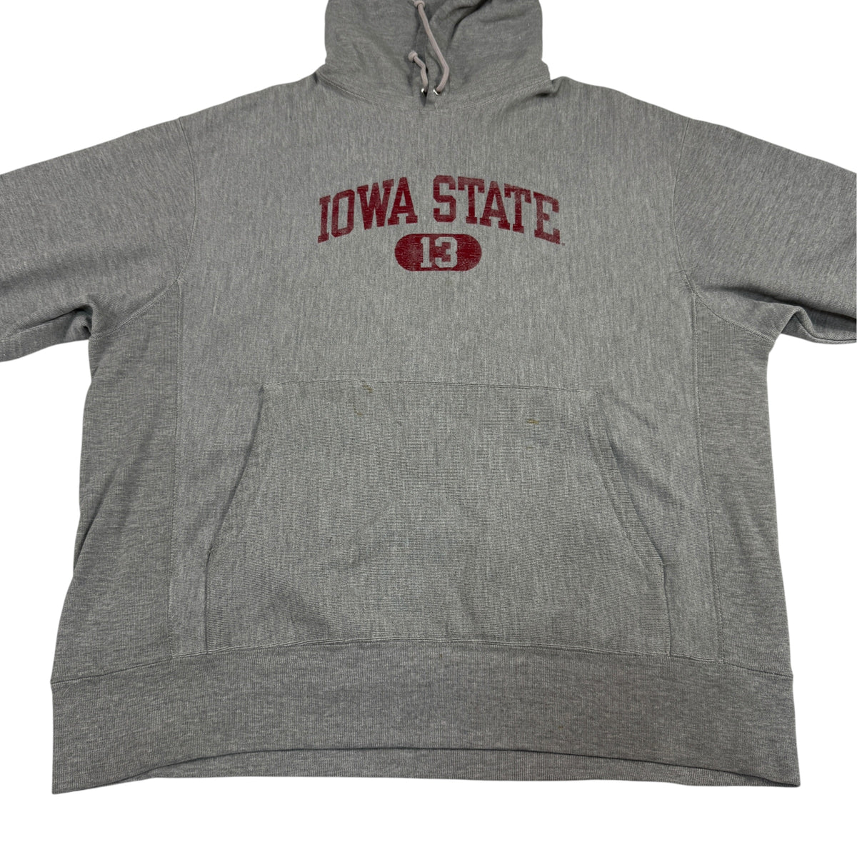 胸の IOWA STATE 13 プリント 上半身
