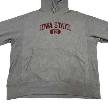 胸の IOWA STATE 13 プリント 上半身