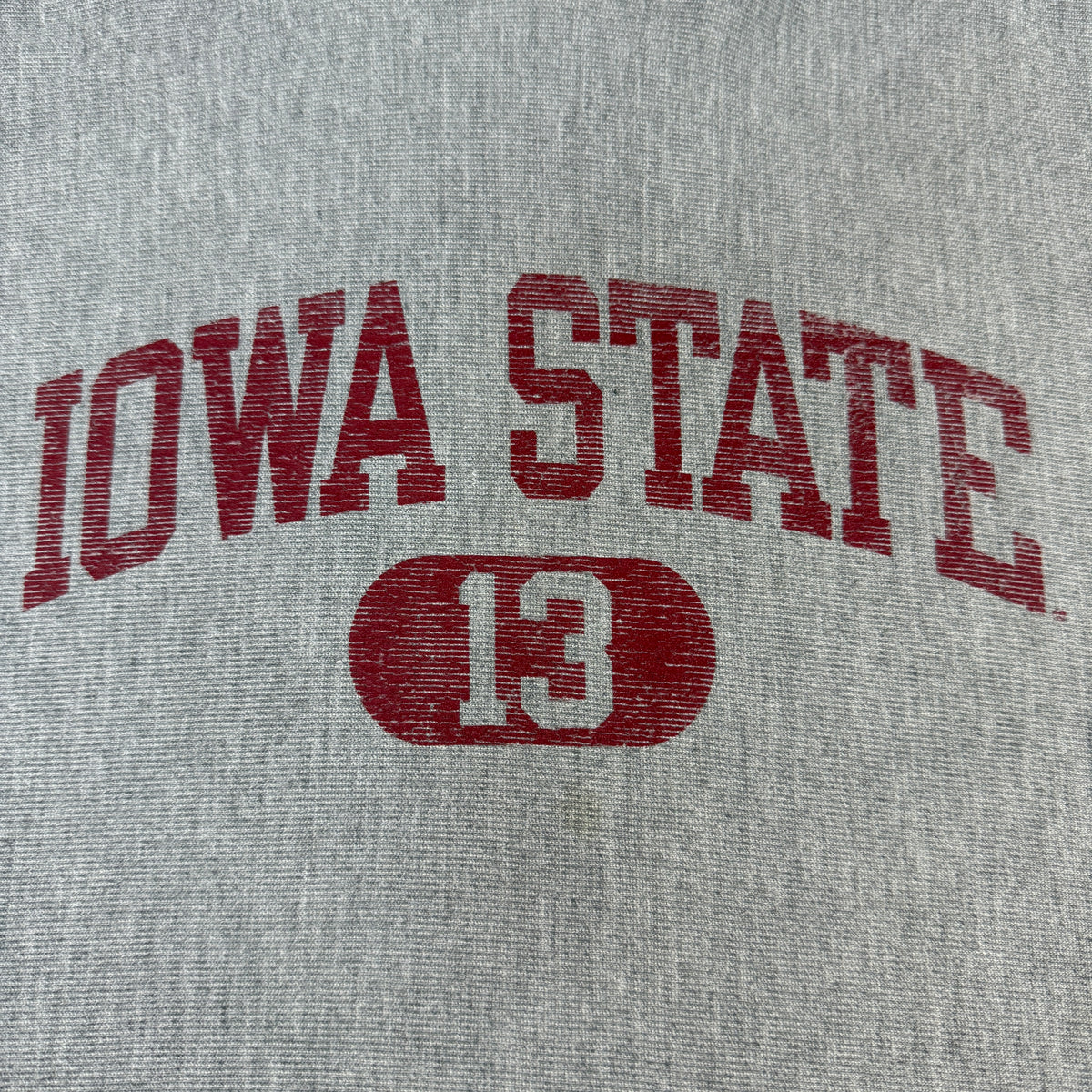 IOWA STATE 13 プリント 寄り