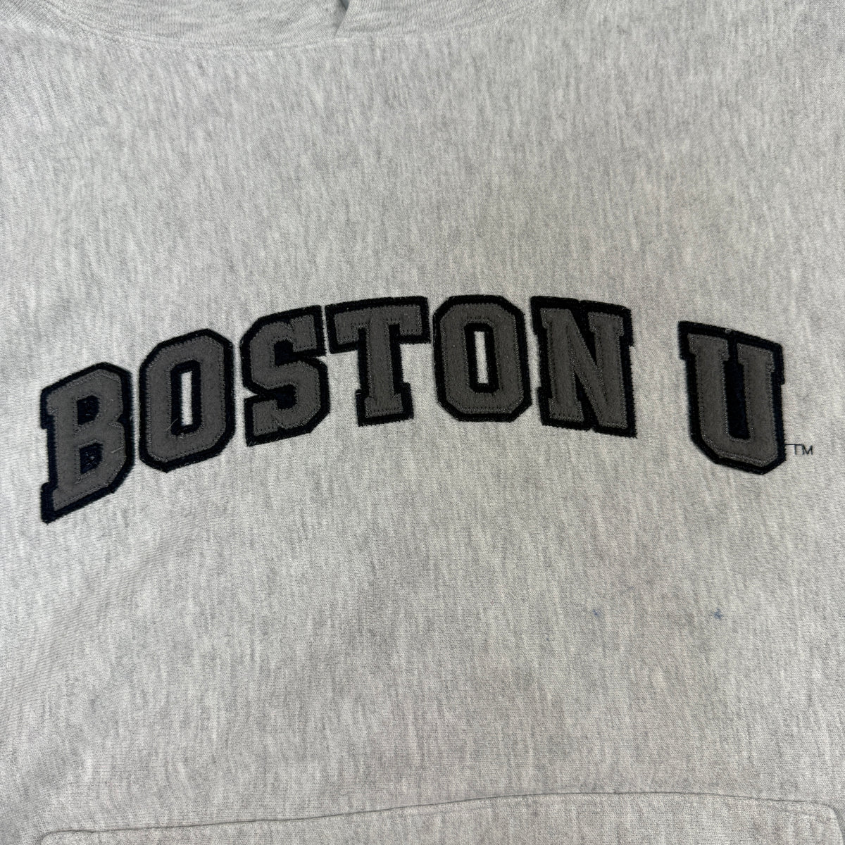 BOSTON U 布アップリケ