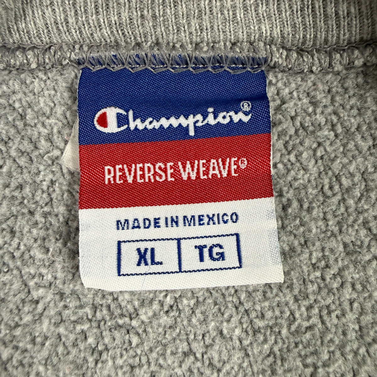 Champion REVERSE WEAVE タグ XL TG MADE IN MEXICO