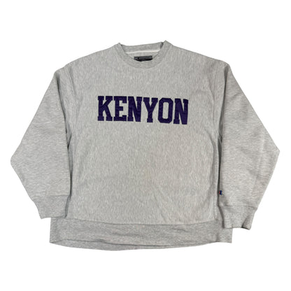 00年代 チャンピオン リバースウィーブ KENYON グレー スウェット L 正面