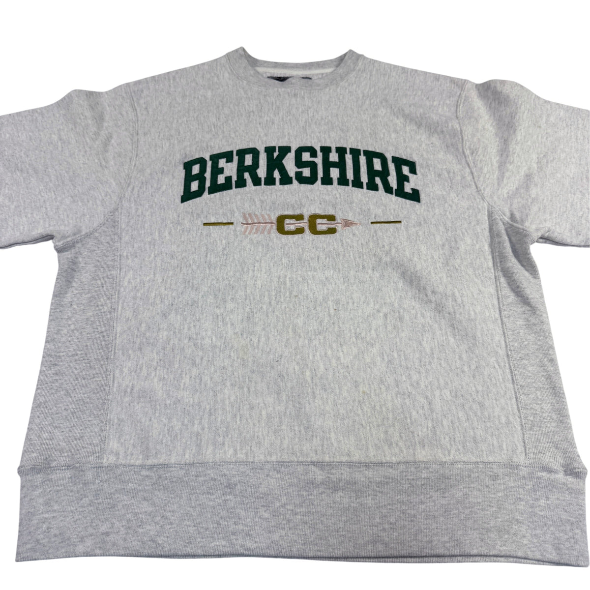 胸の BERKSHIRE CC 刺繍 上半身