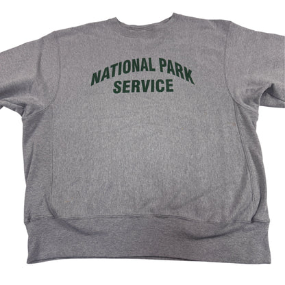 胸の NATIONAL PARK SERVICE プリント 上半身