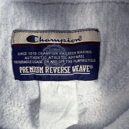 首元 Champion PREMIUM REVERSE WEAVE タグ