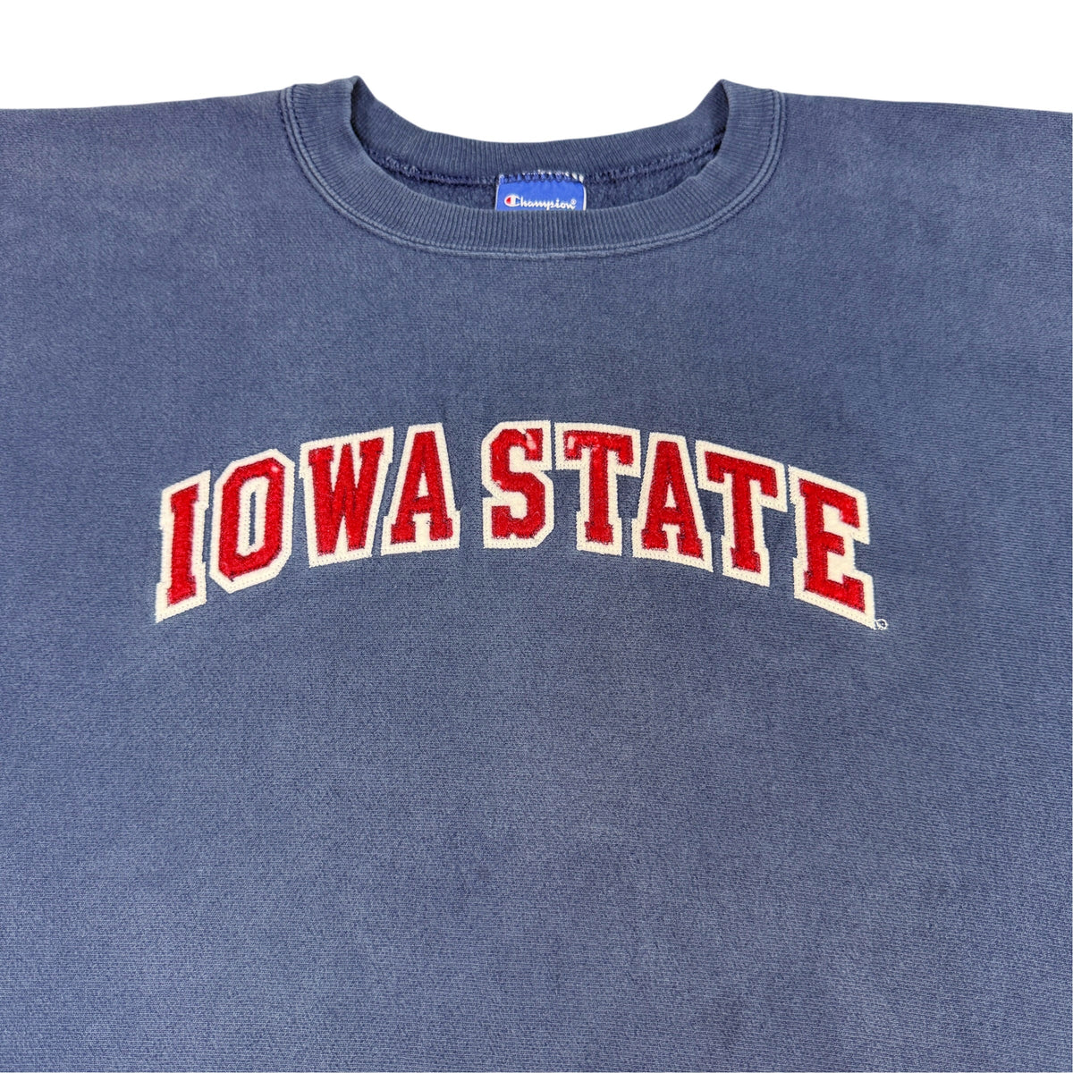 IOWA STATE 布アップリケ 寄り