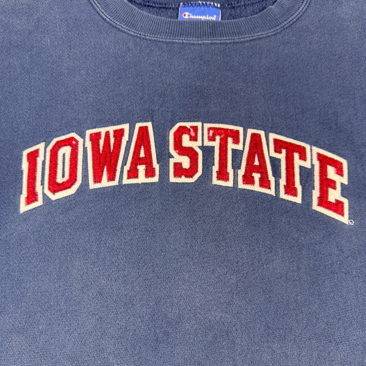 IOWA STATE 布アップリケ
