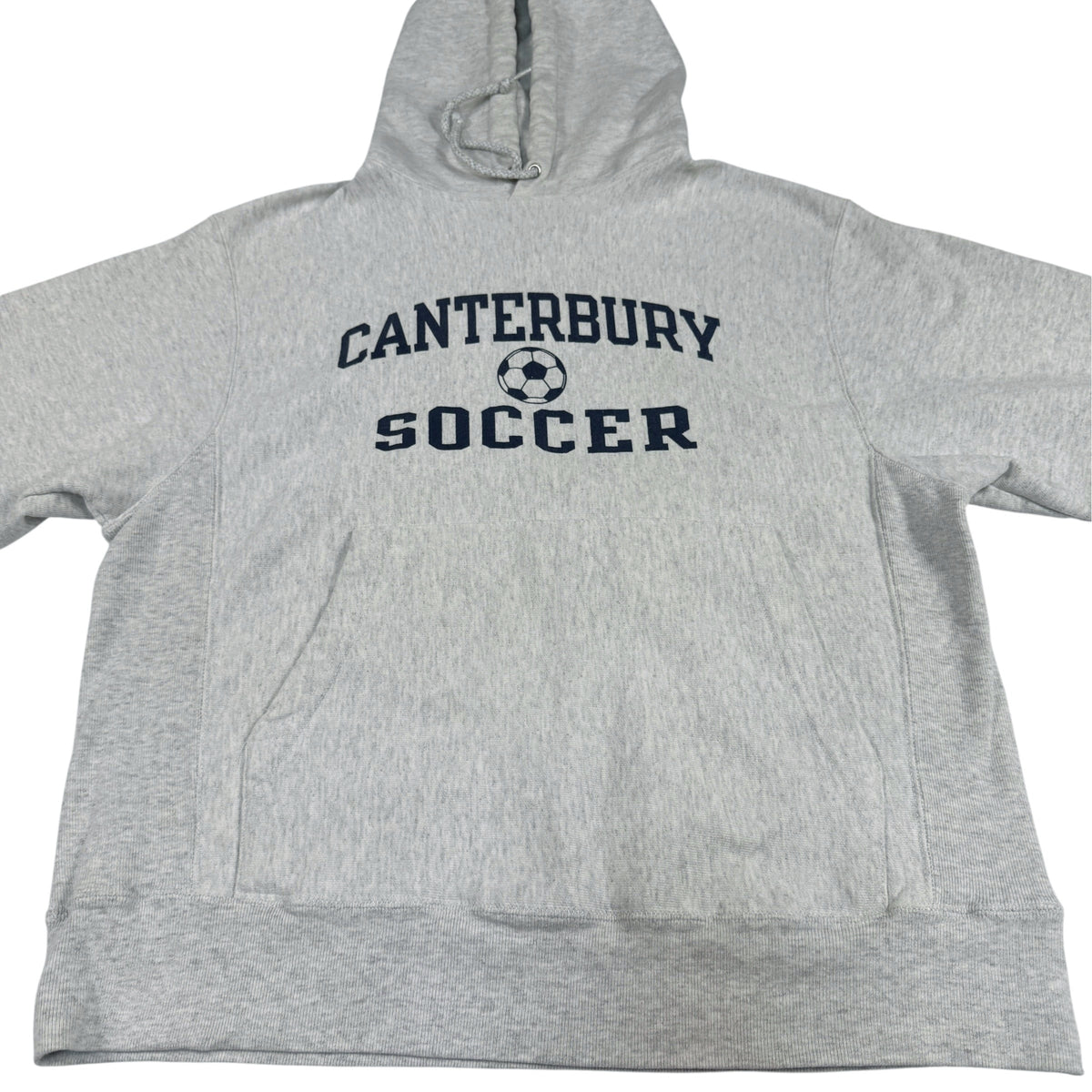 CANTERBURY SOCCER パーカー 胸のプリント 上半身