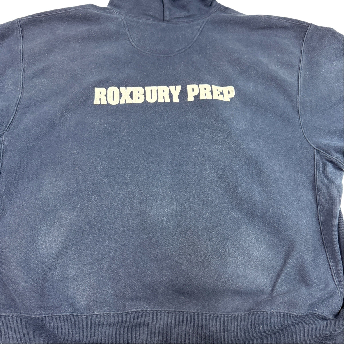背中の ROXBURY PREP プリント 上半身（フェード）
