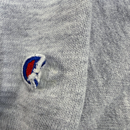 ダメージ 左袖 Cロゴ刺繍の縁のほつれ 別角度