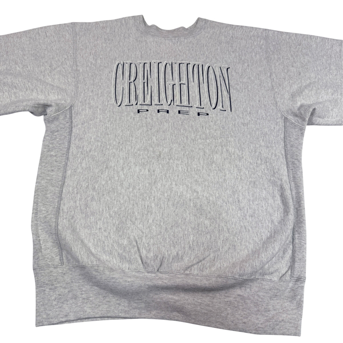 胸の CREIGHTON PREP プリント 前身頃