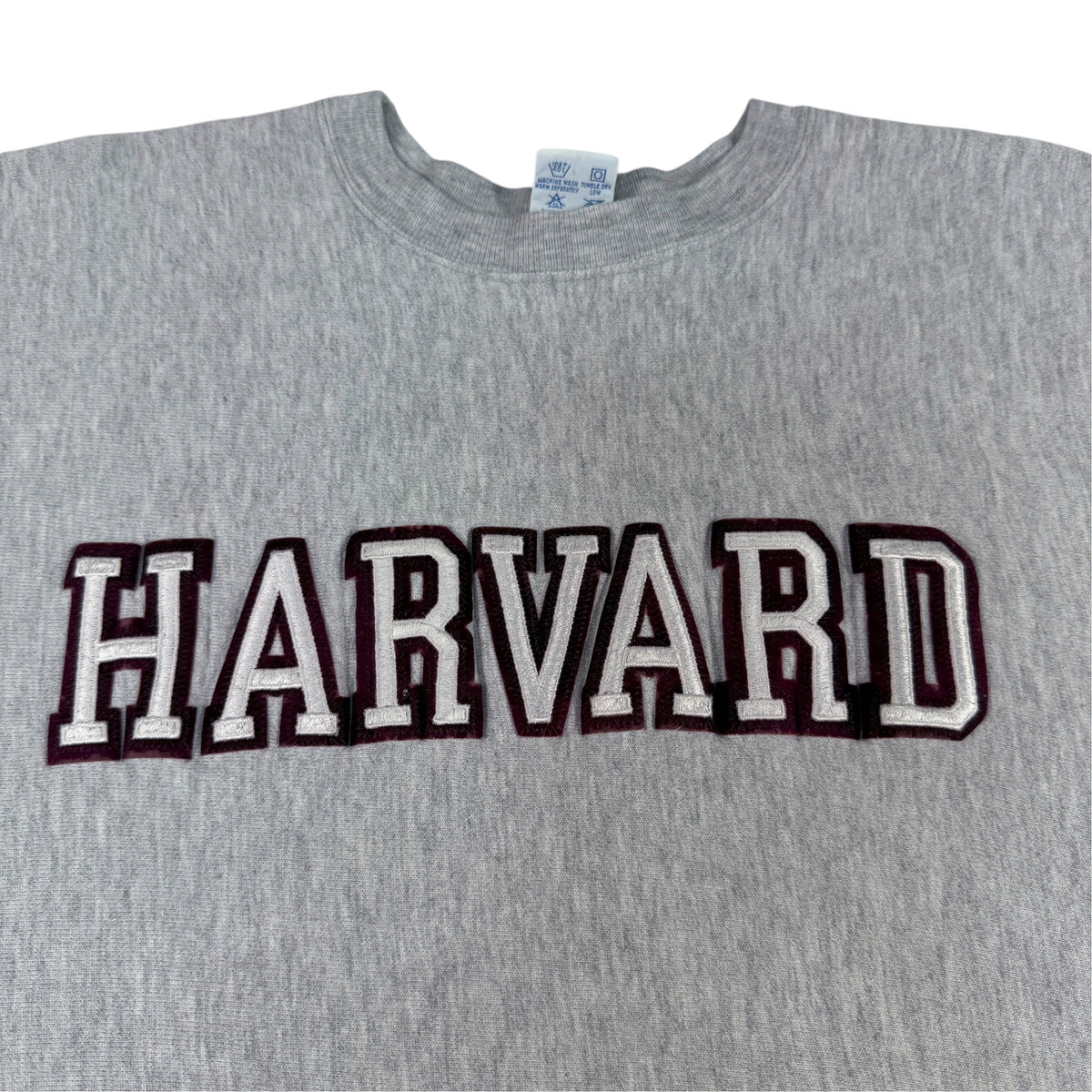 胸の HARVARD 布アップリケ 上半身