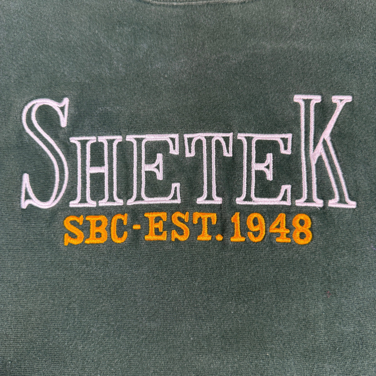 SHETEK SBC-EST.1948 刺繍