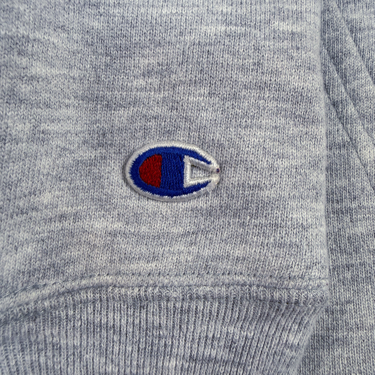 80's Champion ダブルフェイス TULANE グレー スウェット L 左袖のCロゴ刺繍