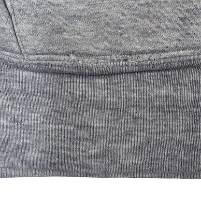 80's Champion ダブルフェイス リバースウィーブ SYRACUSE グレー スウェット XL 裾リブ付け根の擦れ
