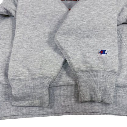 80's Champion ダブルフェイス リバースウィーブ SYRACUSE グレー スウェット XL 袖口リブとCロゴ