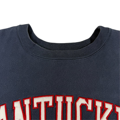 90's Champion リバースウィーブ NANTUCKET ネイビー スウェット XL NANTUCKET ワッペン 寄り