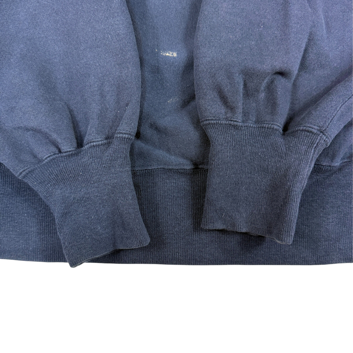 90's Champion リバースウィーブ NANTUCKET ネイビー スウェット XL 袖口リブ