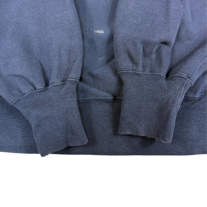 90's Champion リバースウィーブ NANTUCKET ネイビー スウェット XL 袖口リブ