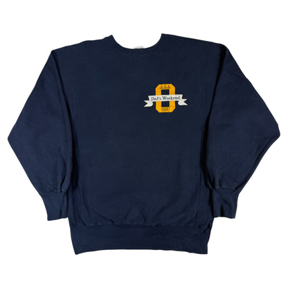 90's Champion リバースウィーブ Dad's Weekend OSU ネイビー スウェット XL 正面全体