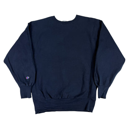 90's Champion リバースウィーブ Dad's Weekend OSU ネイビー スウェット XL 背面全体