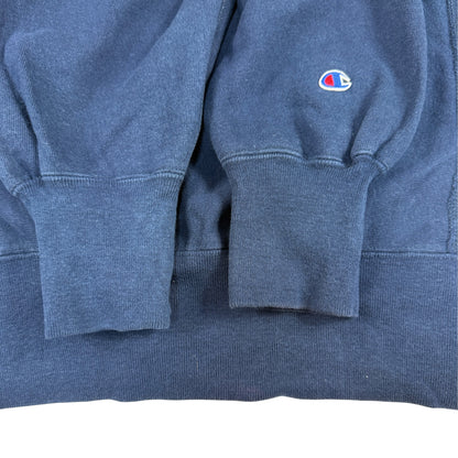 90's Champion リバースウィーブ Dad's Weekend OSU ネイビー スウェット XL 袖口リブとCロゴ