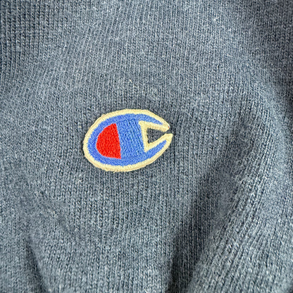 90's Champion リバースウィーブ Dad's Weekend OSU ネイビー スウェット XL 左袖のCロゴ刺繍
