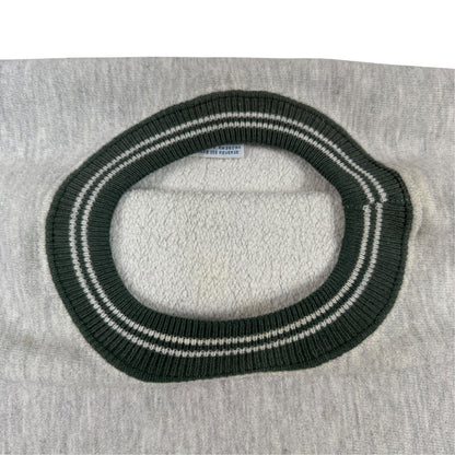 首元 Champion REVERSE WEAVE 刺繍タグ 引き