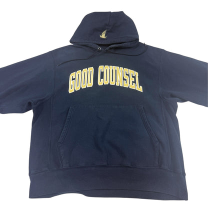 胸の GOOD COUNSEL アーチプリント 上半身