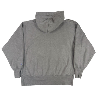 Champion リバースウィーブ グリーンベイ・パッカーズ グレー パーカー 背面全体