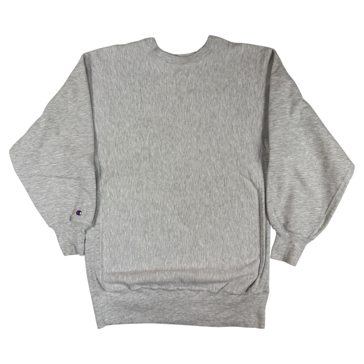 Champion リバースウィーブ CHOATE グレー スウェット 背面全体