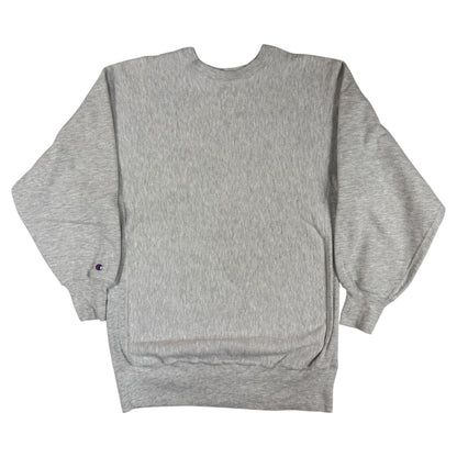 Champion リバースウィーブ CHOATE グレー スウェット 背面全体