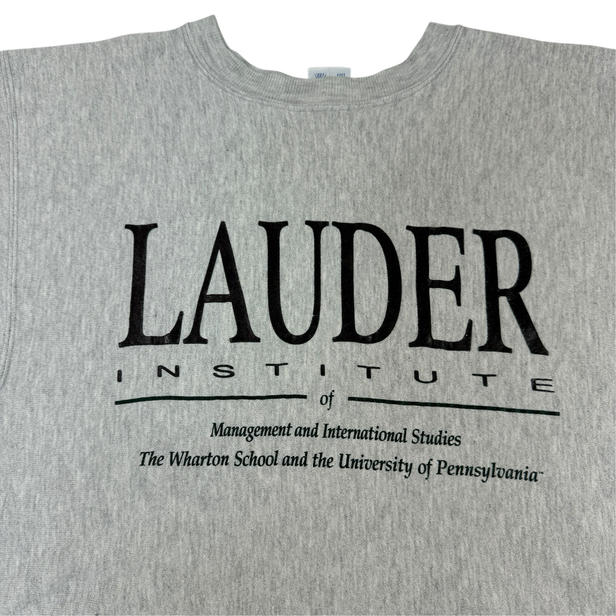 LAUDER INSTITUTE プリント
