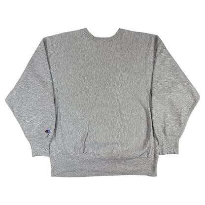 Champion リバースウィーブ KEY WEST グレー スウェット 背面全体