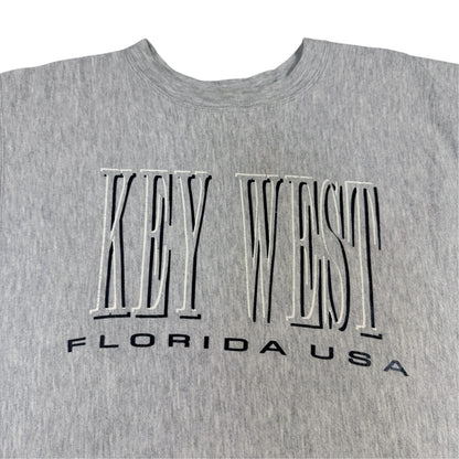 KEY WEST プリント 寄り（白い影付きの書体）