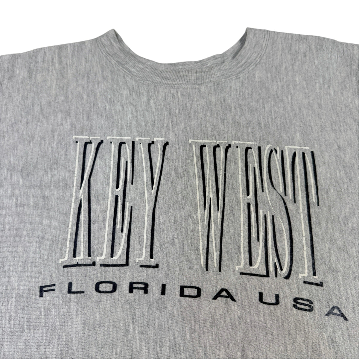 KEY WEST FLORIDA USA プリントと首元