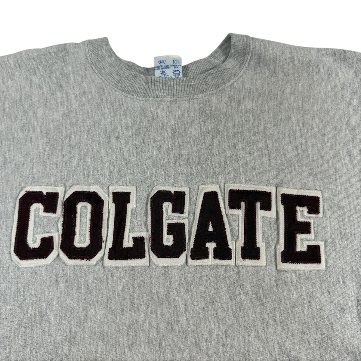 COLGATE 布アップリケ