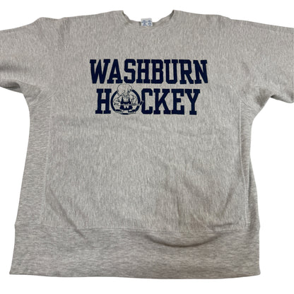 胸の WASHBURN HOCKEY プリント 上半身