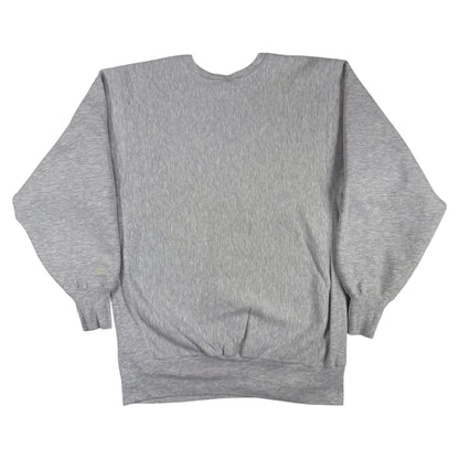 Champion リバースウィーブ IOWA HAWKEYES グレー スウェット 背面全体