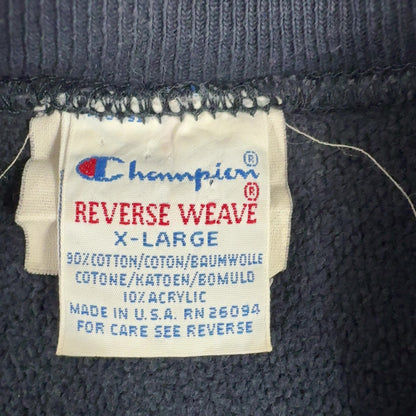 Champion REVERSE WEAVE 刺繍タグ X-LARGE コットン90% アクリル10% MADE IN U.S.A. RN 26094