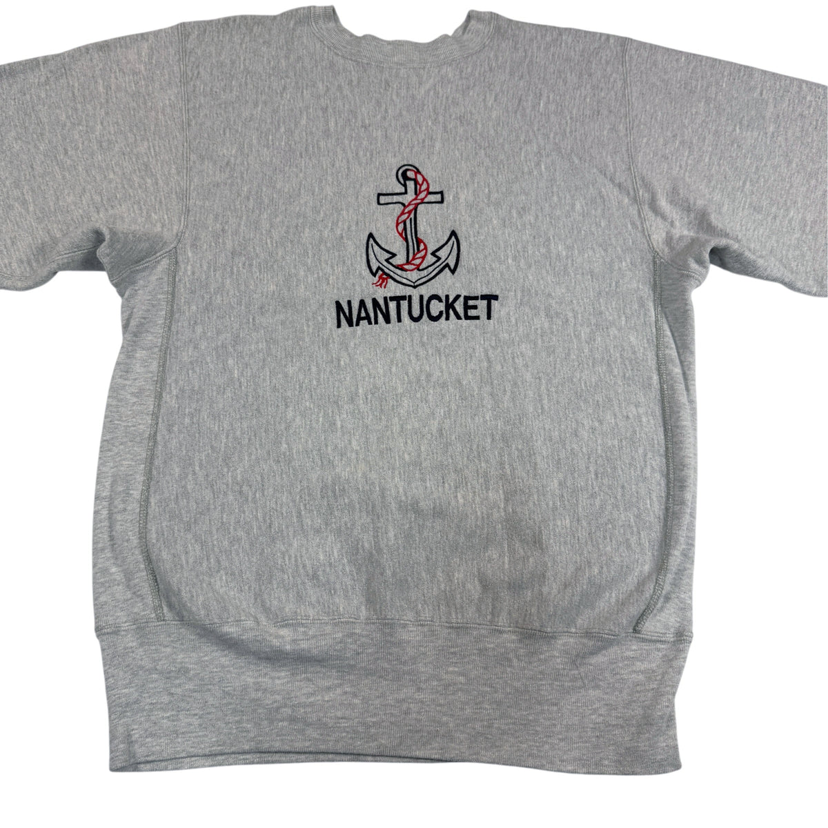 NANTUCKET 錨 刺繍 スウェット 前身頃