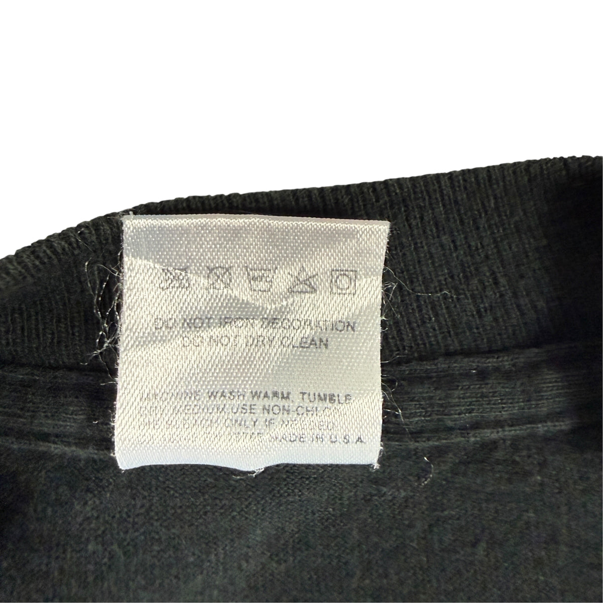 同Tシャツ 洗濯タグ MADE IN U.S.A. 表記