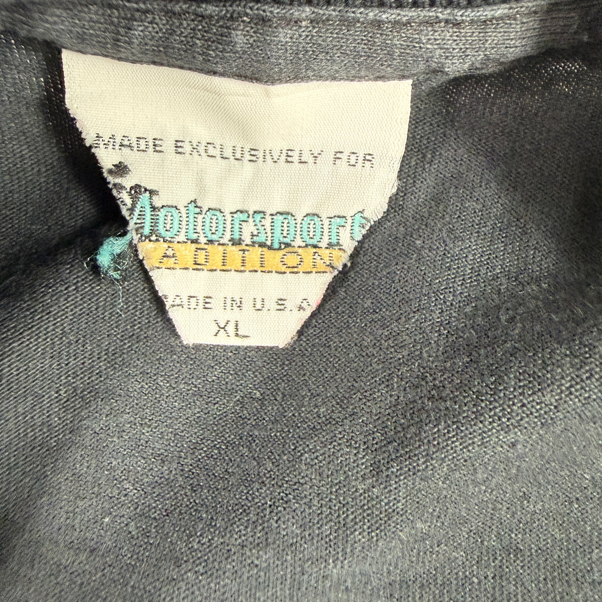 90's NASCAR Dale Jarrett Tシャツ XL Motorsport Traditionsタグ MADE IN U.S.A.