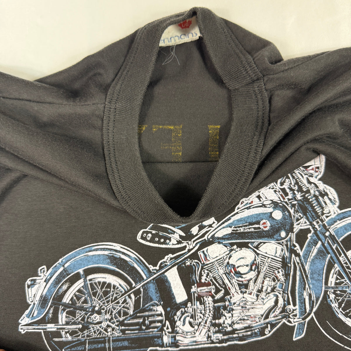 Vintage ハーレーダビッドソン SAINT-JOHN CANADA Tシャツ L PenmansタグL/G