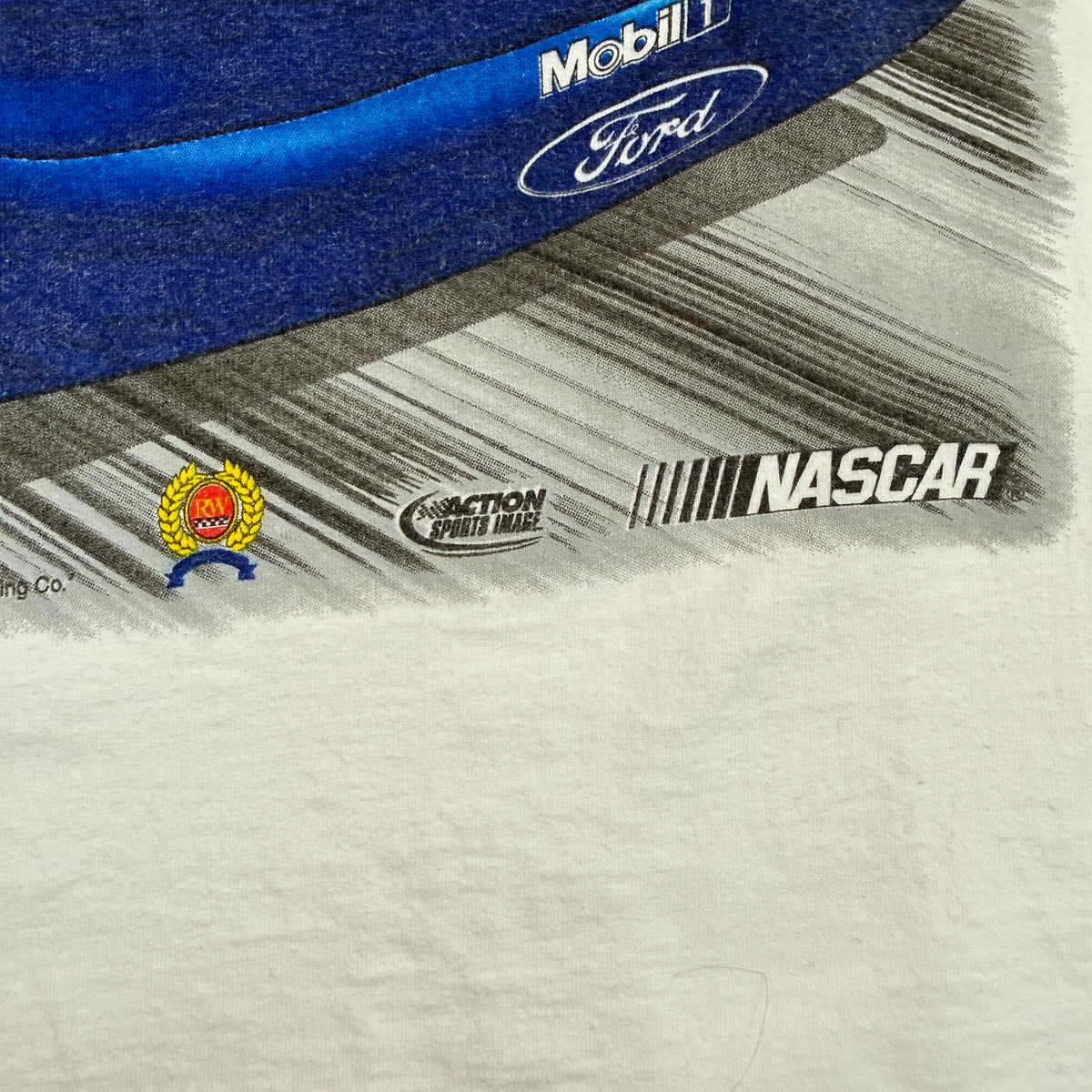 90's NASCAR Rusty Wallace #2 総柄Tシャツ NASCAR / ACTION SPORTS IMAGE ロゴ寄り